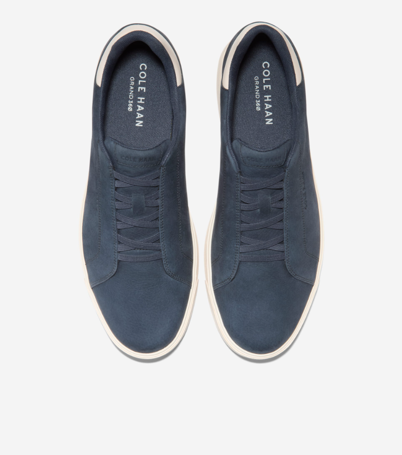 GP LUXE SLIP ON SNEAKER NAVY BLAZER NUBUCK