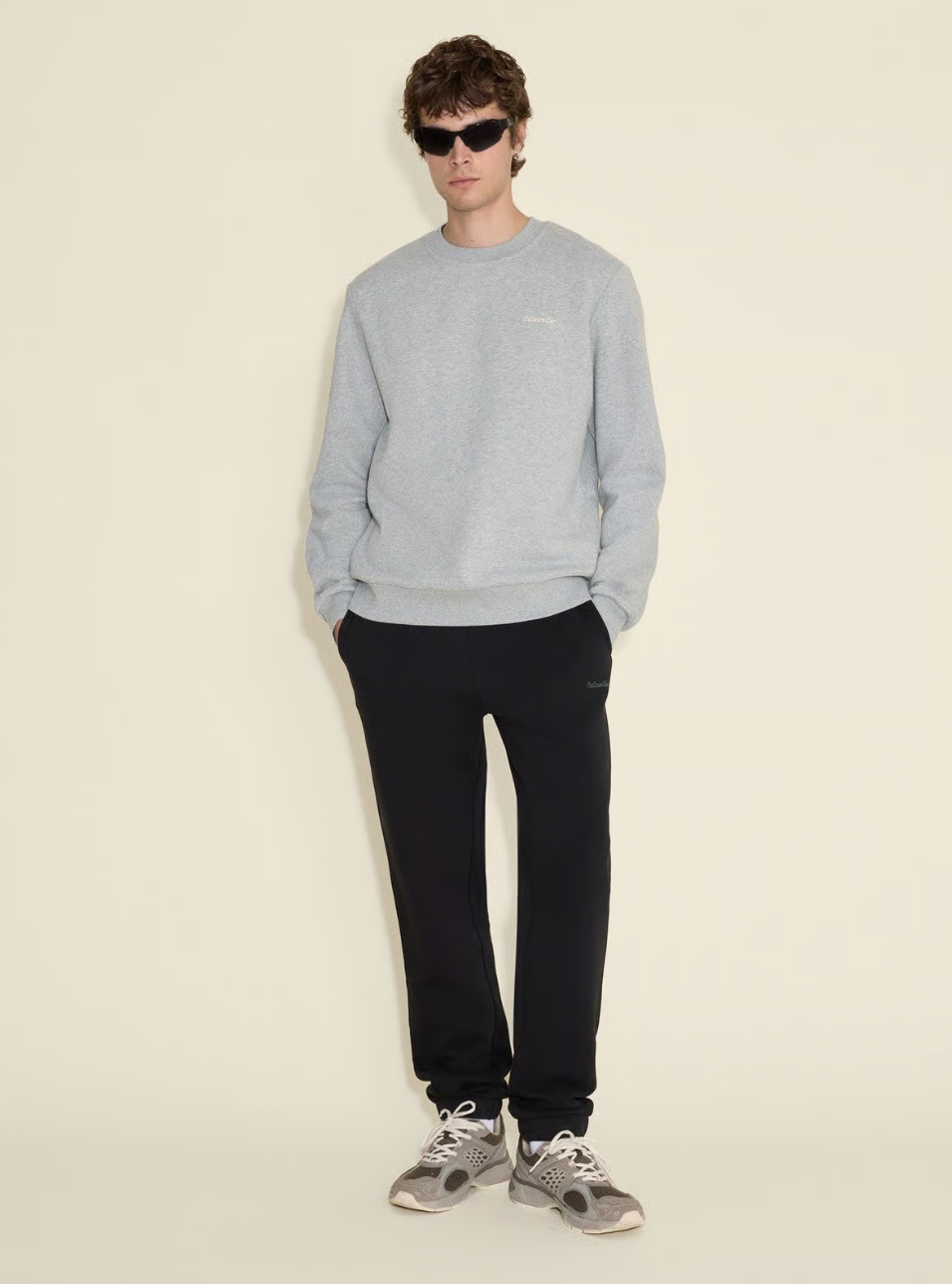 M Regular Crew Grey Mix