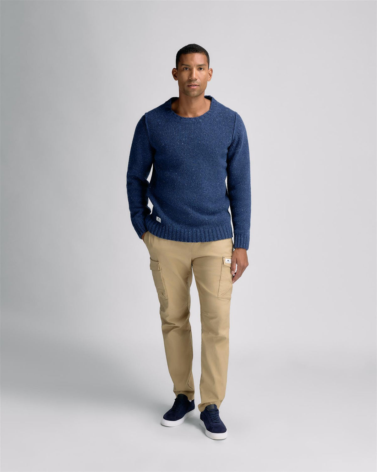 Tweed Crewneck Blue