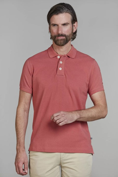 Rough Style Polo Soft Red