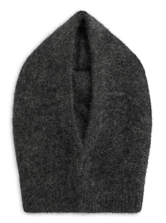 Kajsa Chunky Balaclava Charcoal