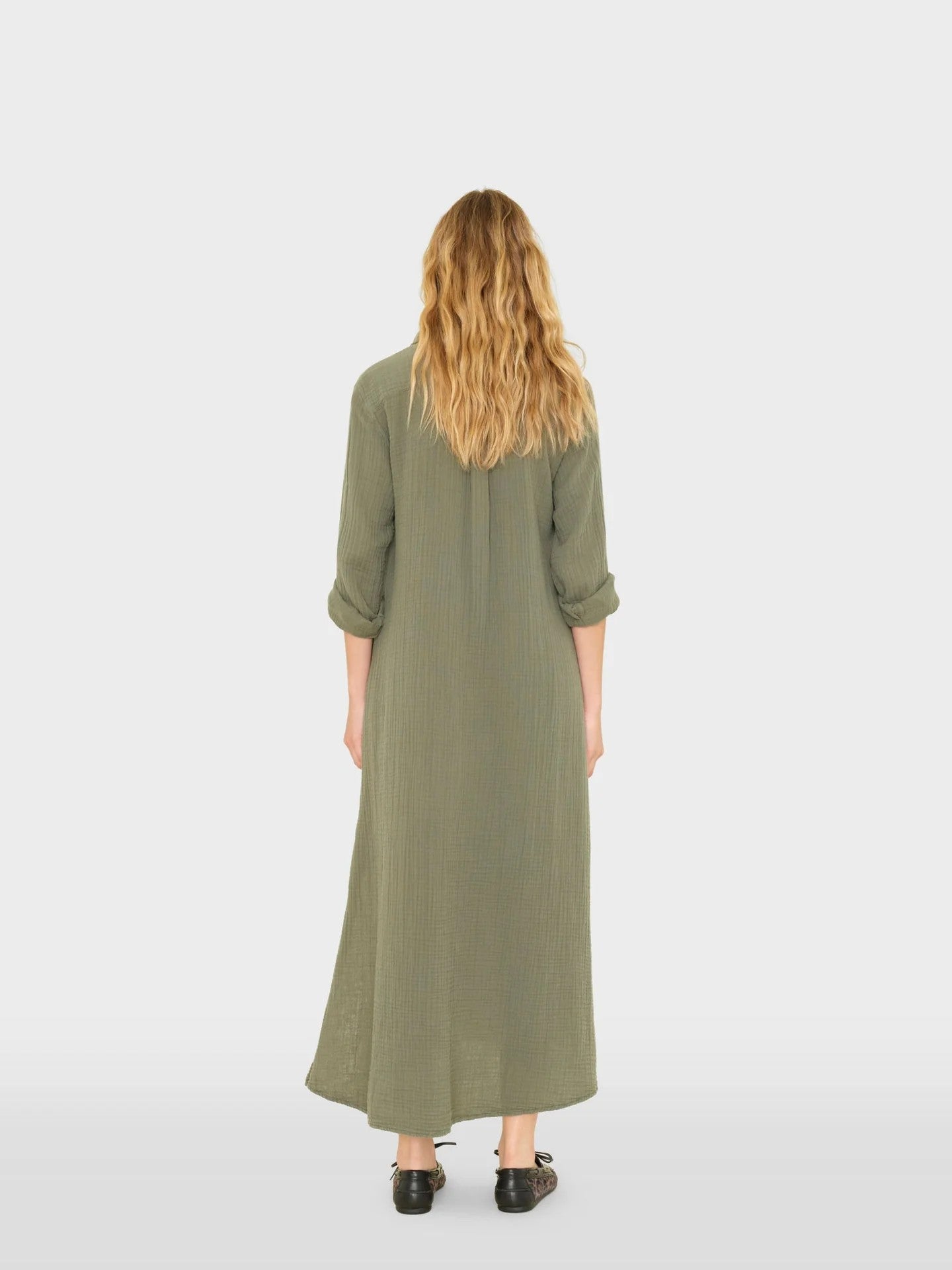 Boden Dress Olive Moss