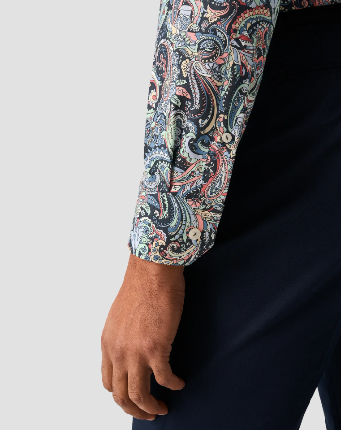MULTI PAISLEY SIGNATUR TWILL SLIMFIT SHIRT