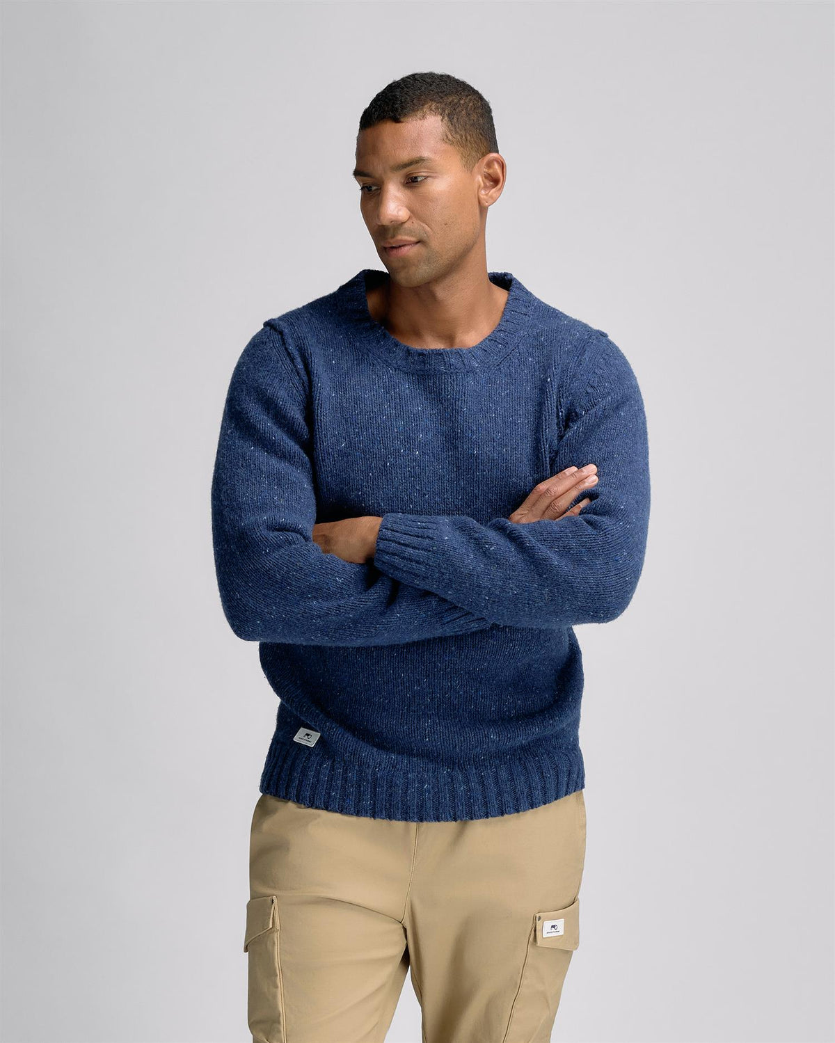 Tweed Crewneck Blue