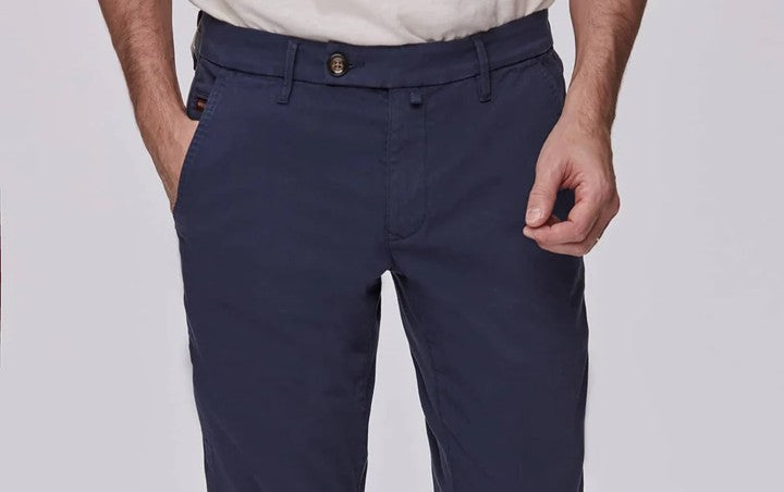Werno satin chino navy