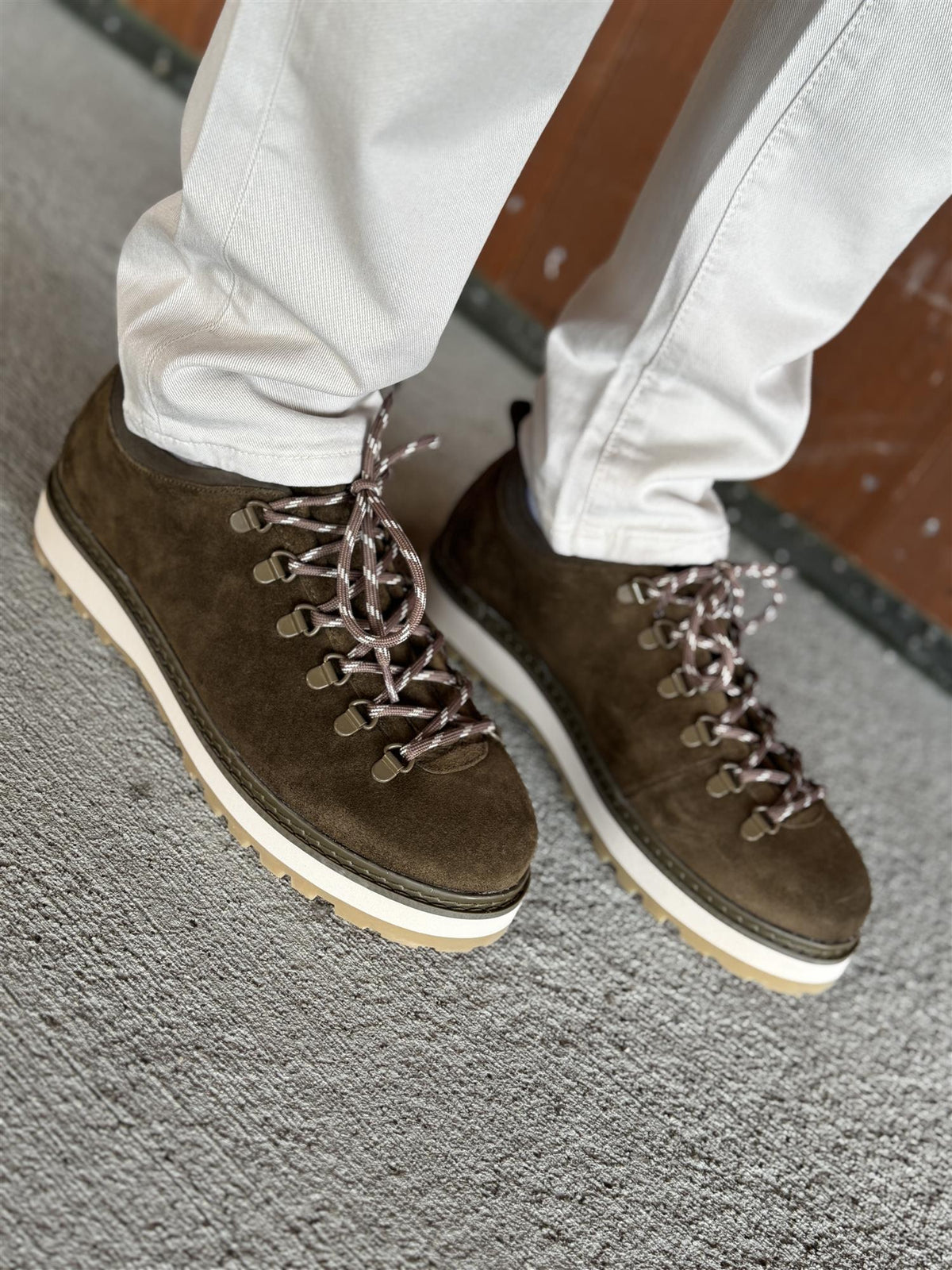 Allo M Suede Olive