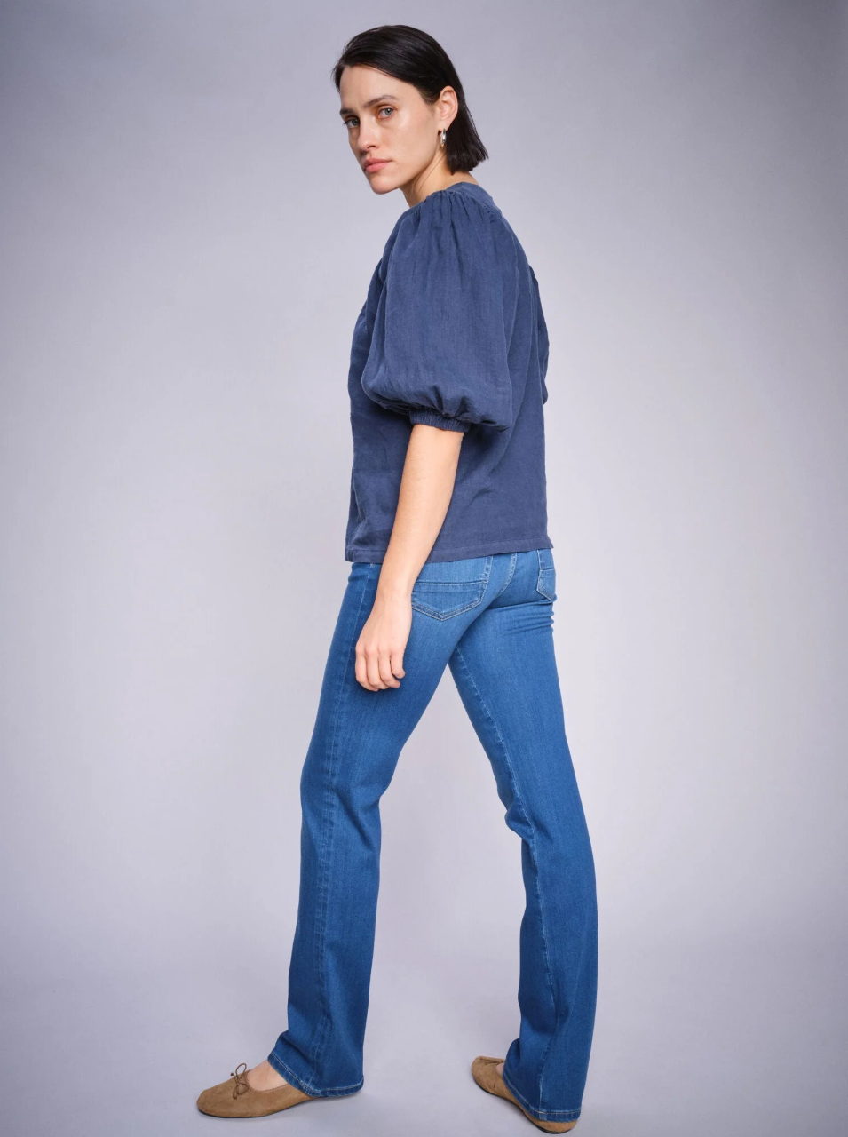 MMCarla Naomi Deluxe Jean Mid Blues