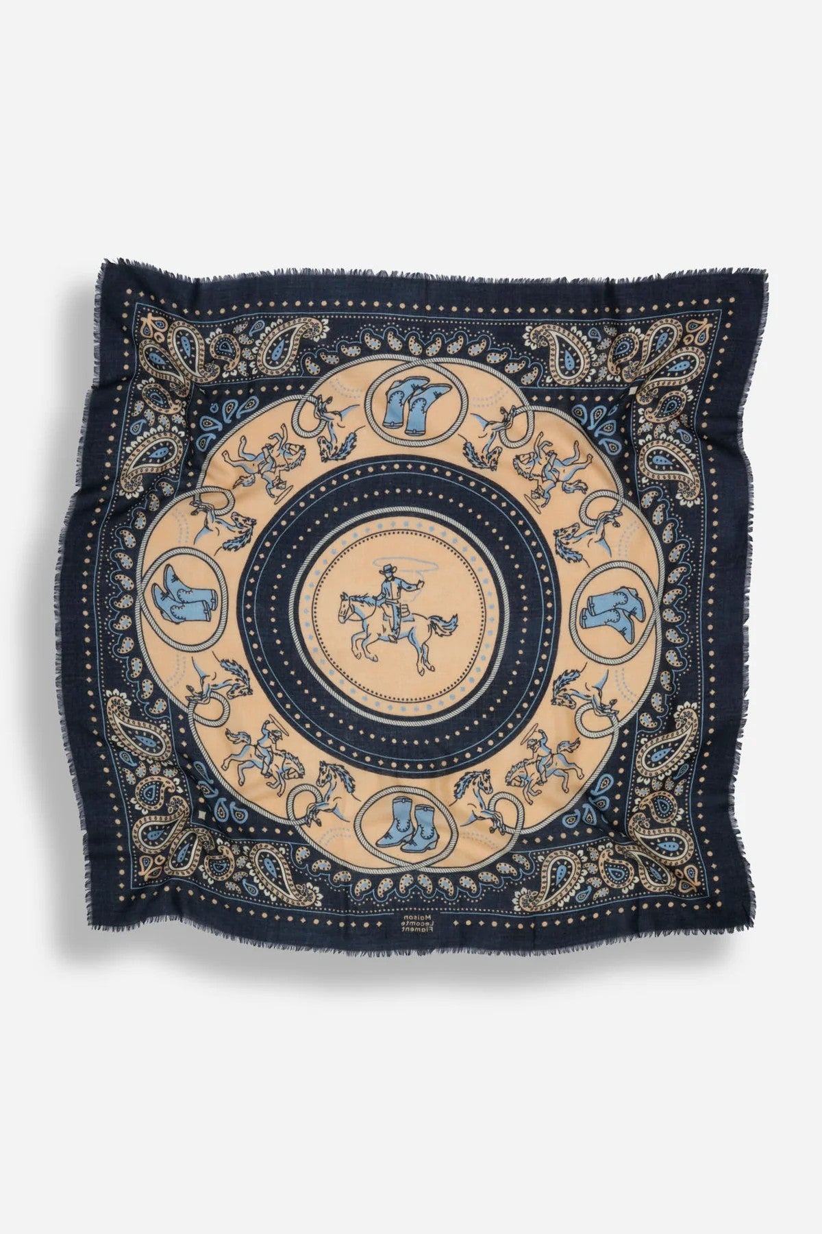 Scarf Rodeo Dark Navy WC
