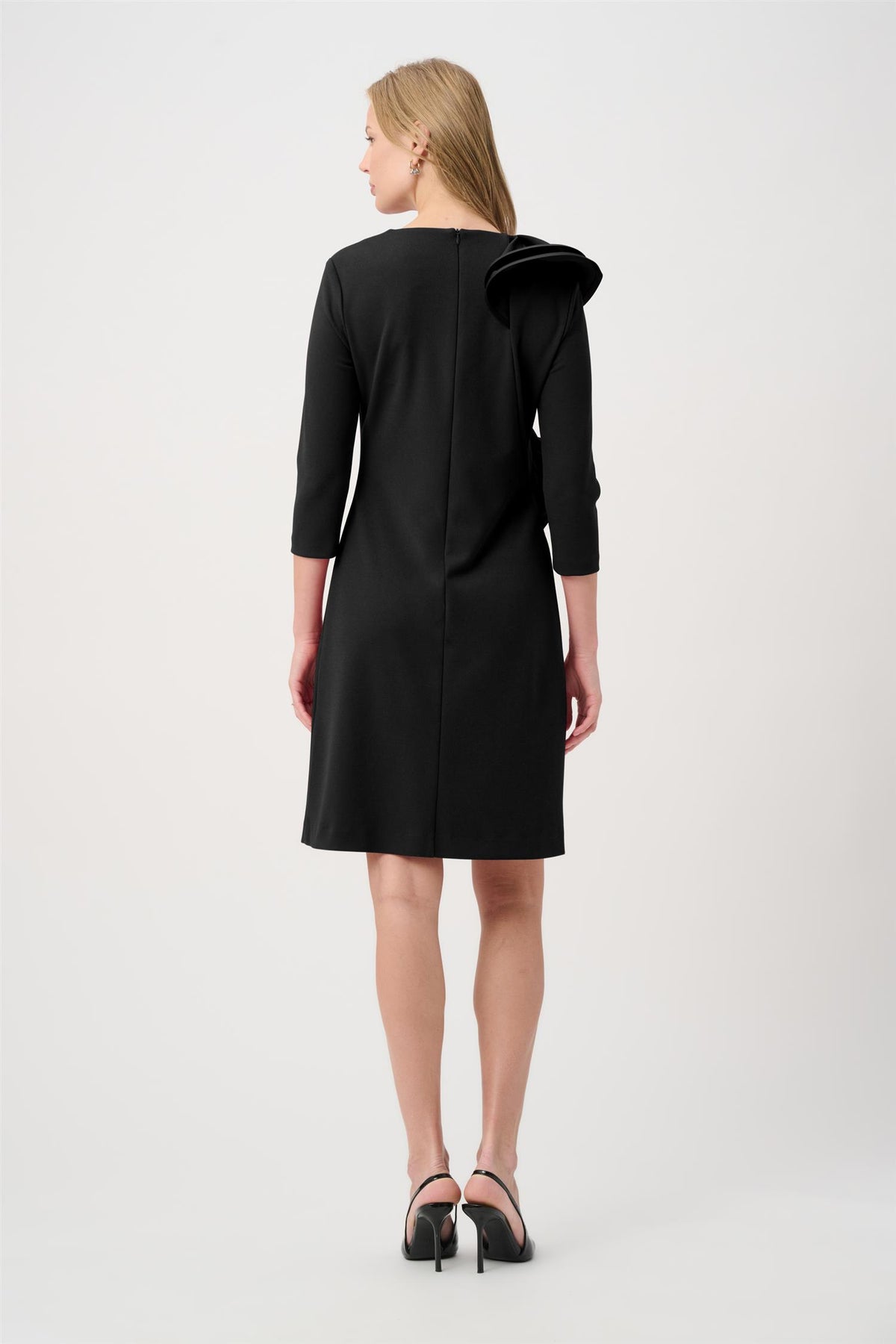 Statement Ruffle A-Line Dres