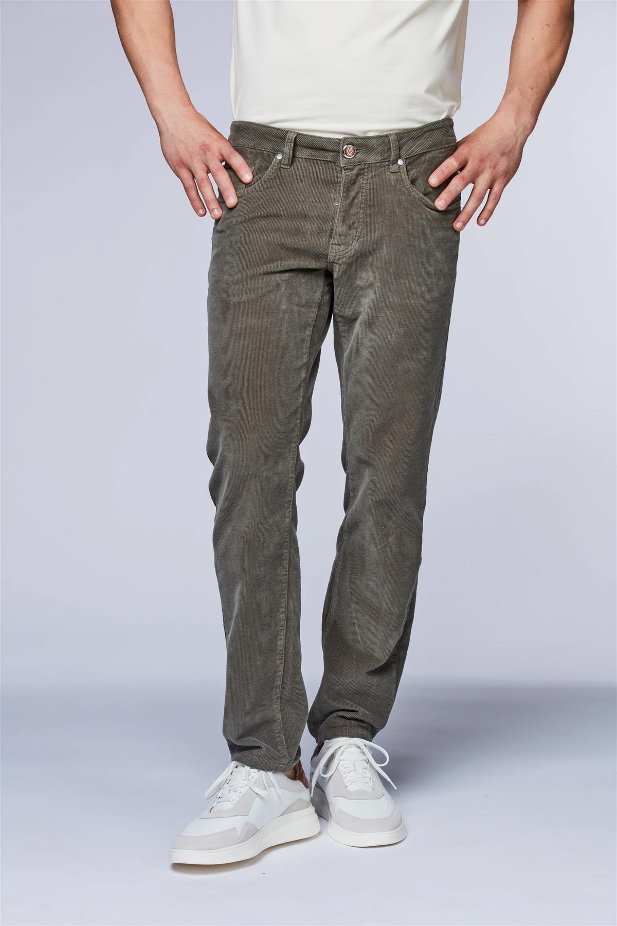 5 PKT Velvy Cord Stretch Green