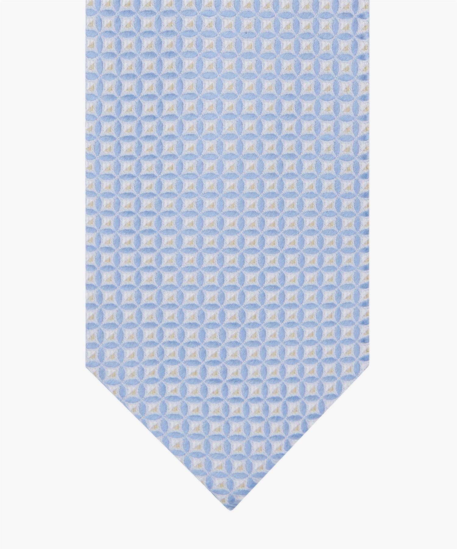 Tie Faux Uni Blue