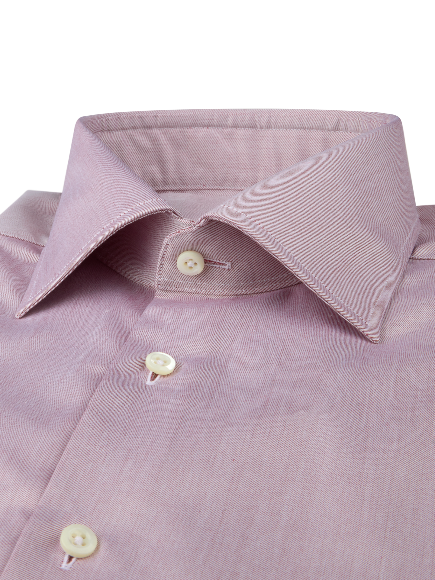 Light red Twill Regular Shirt