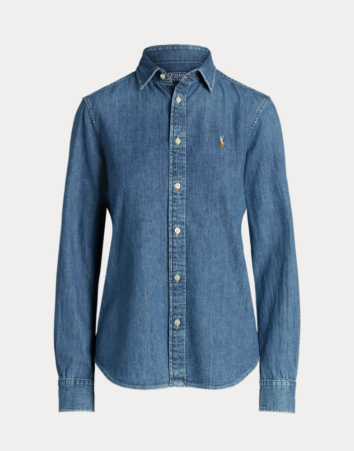 LONG SLEEVE BUTTON FRONT SHIRT