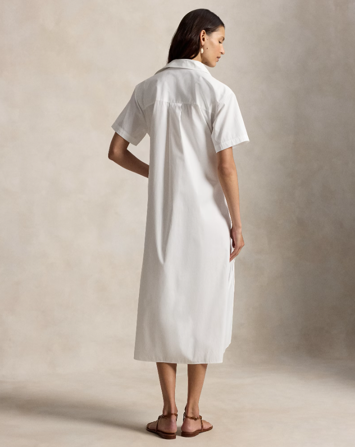 Womven-Shirt Dress White