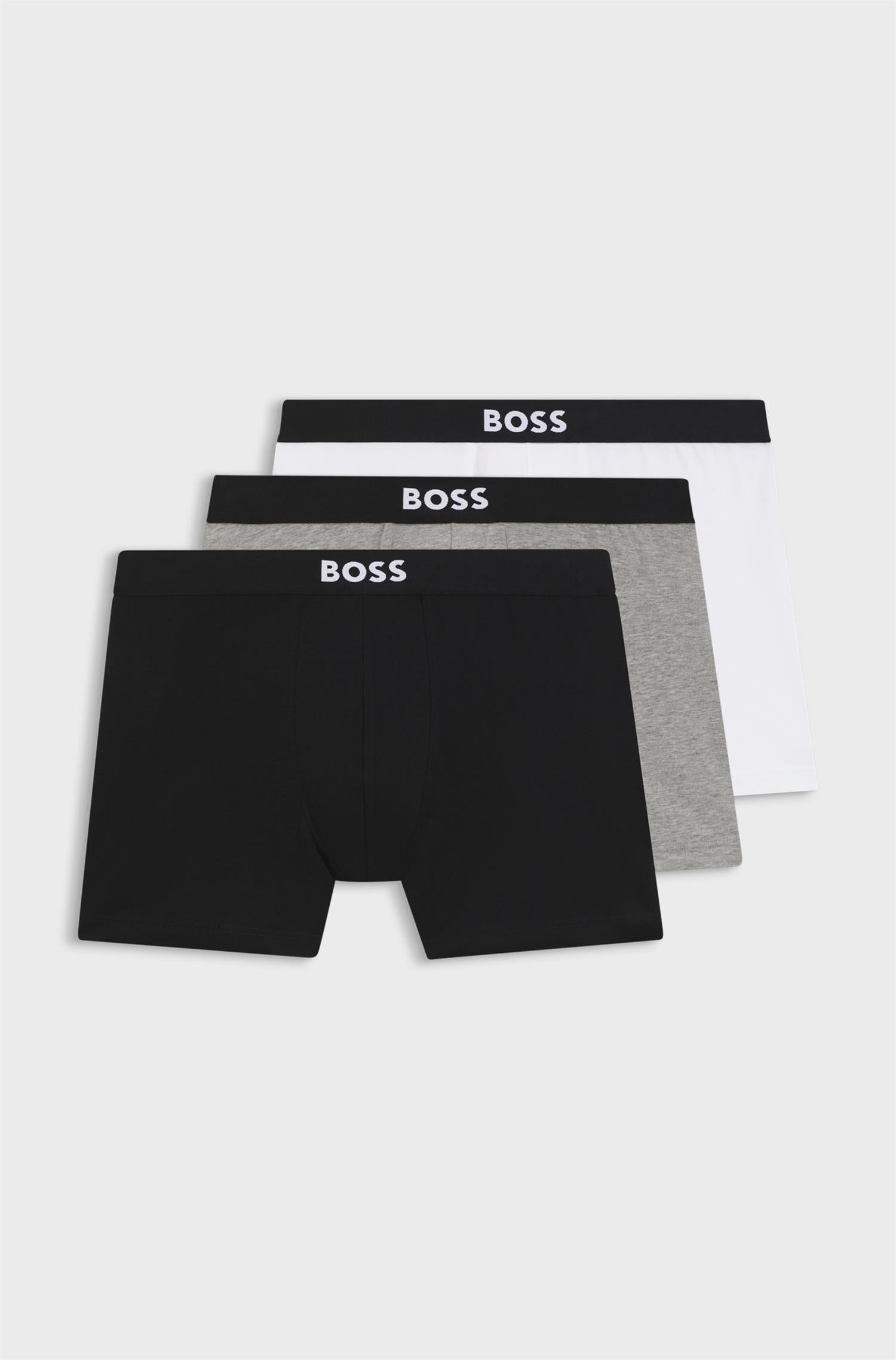 3P LOGO WAISTBAND BRIEF BOX ASSORTED