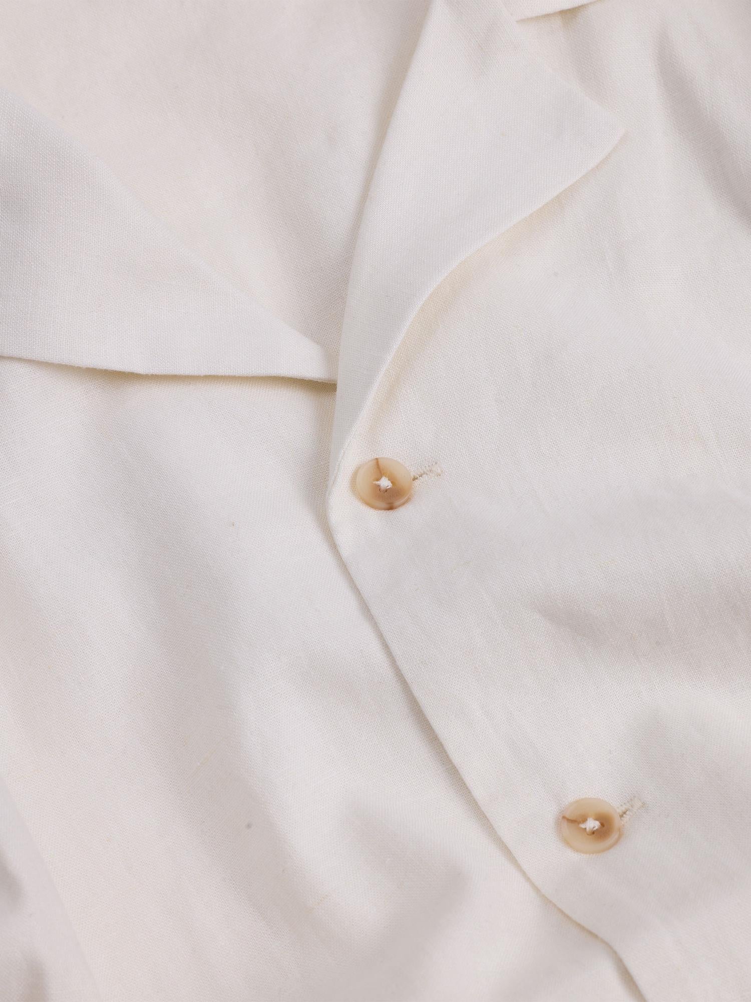 Pier Linen Shirt Ecru