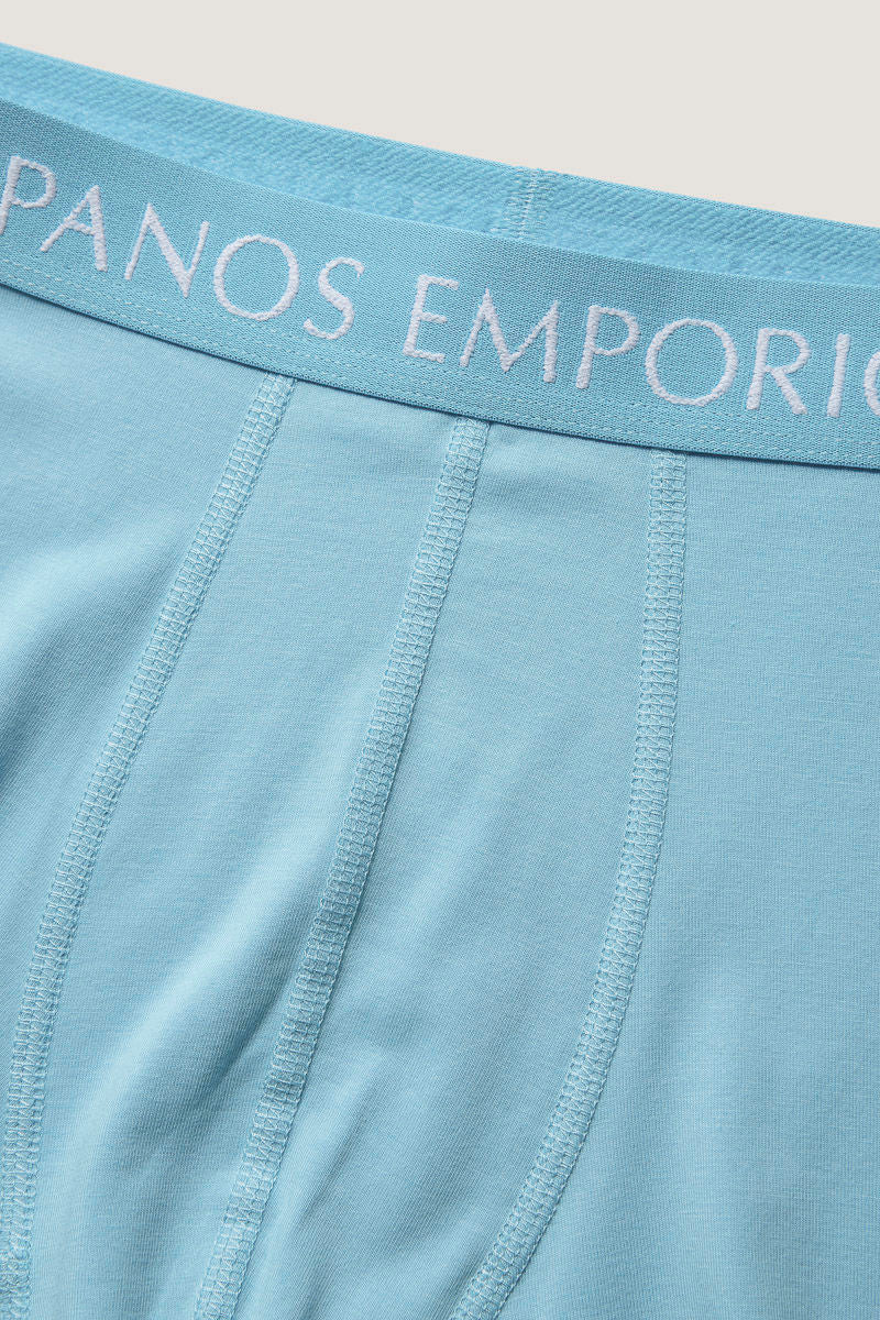 3pk Base Bamboo Boxer Navy/lipstick red/water