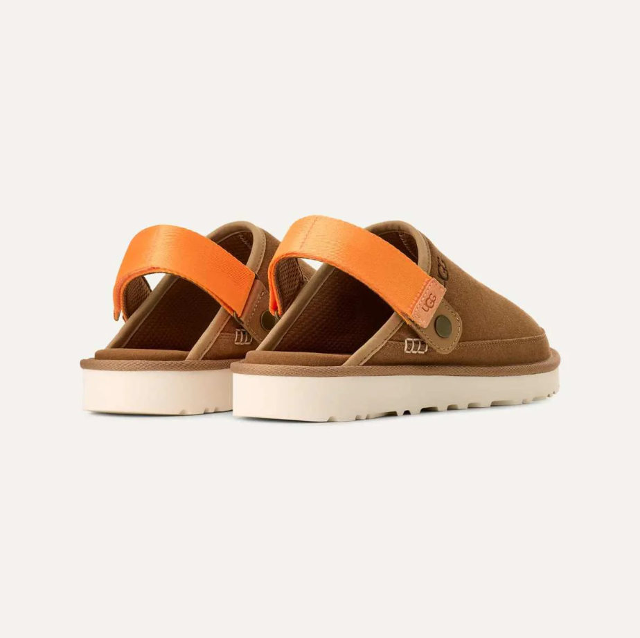 M GOLDENCOAST CLOG CHESTNUT/ BRIGHT MEL