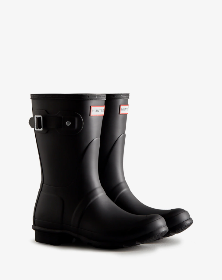 Womens Org Short Boot Black