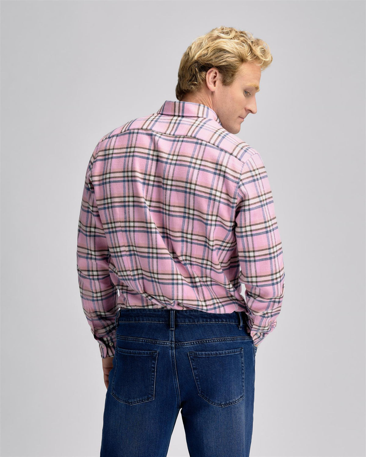 Bold Check Pink