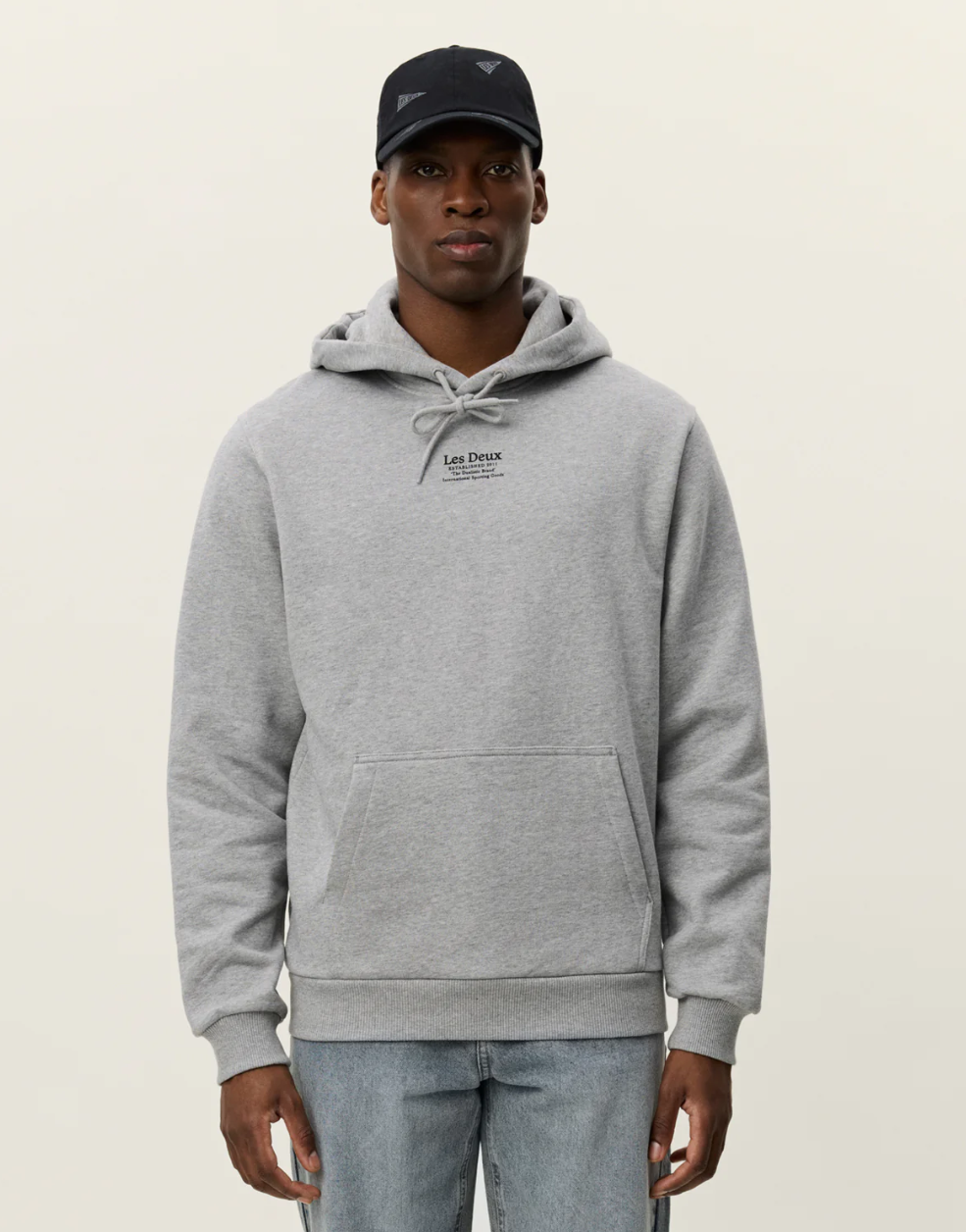 Established Hoodie Grey Melange
