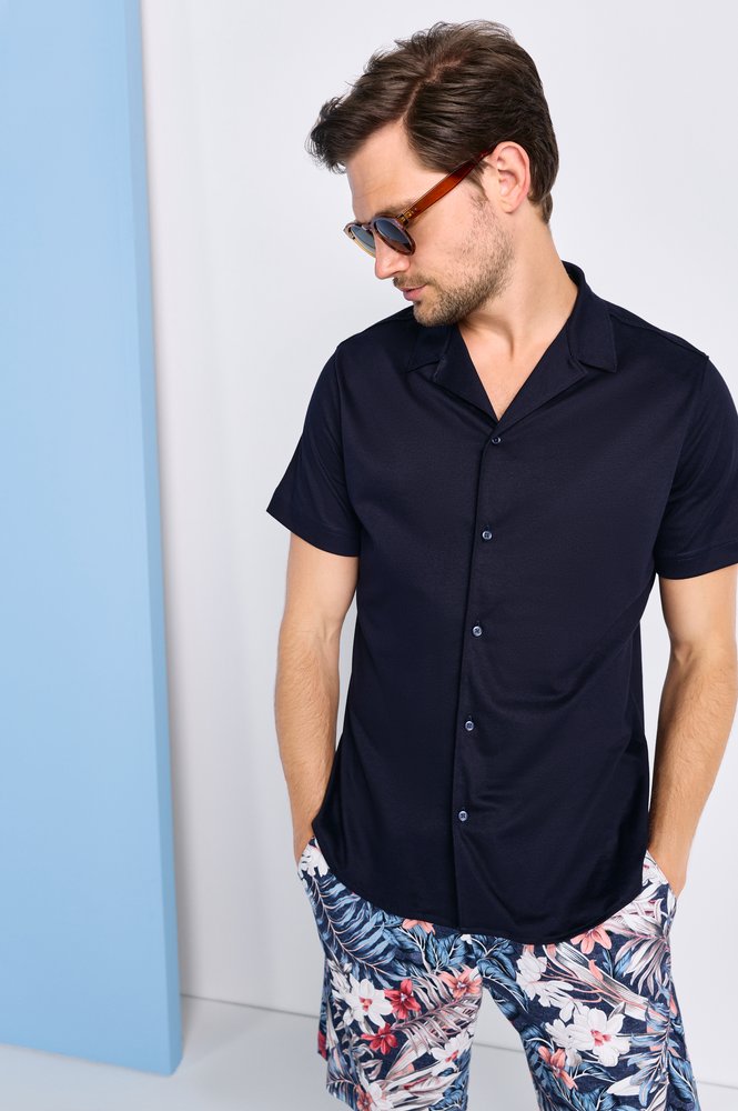 Casual Lido 1/2 Solid Navy