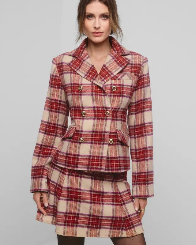Tailored Blazer Checks