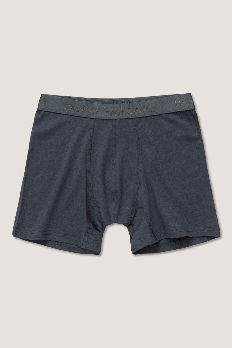3pk Base Bamboo Boxer Black/asphalt/steel grey