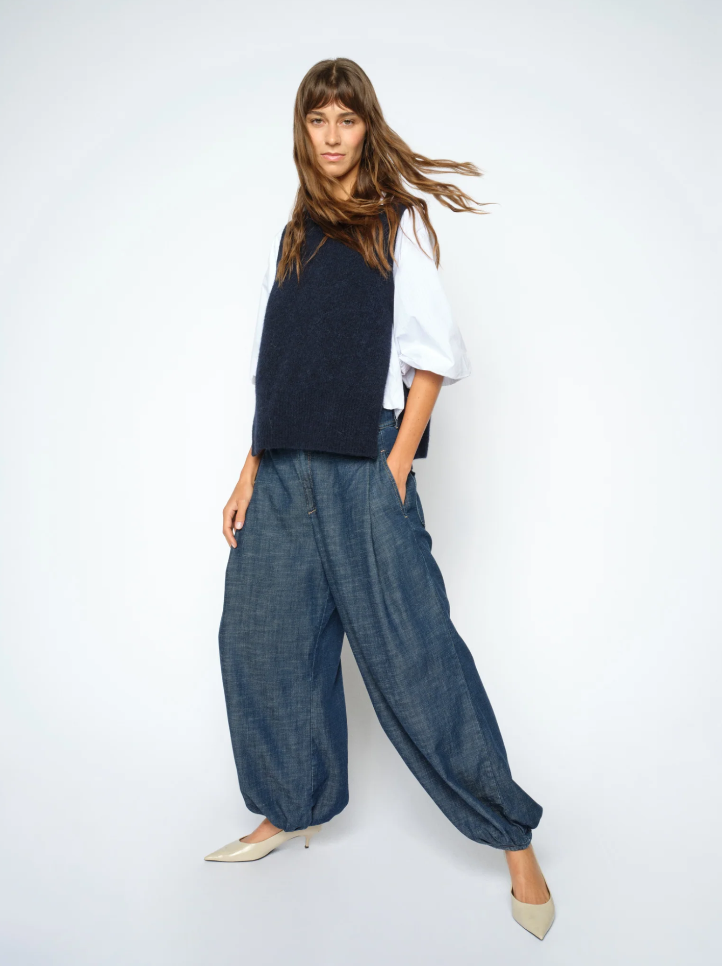 Mmmarah Pagato Jeans Dark Blue