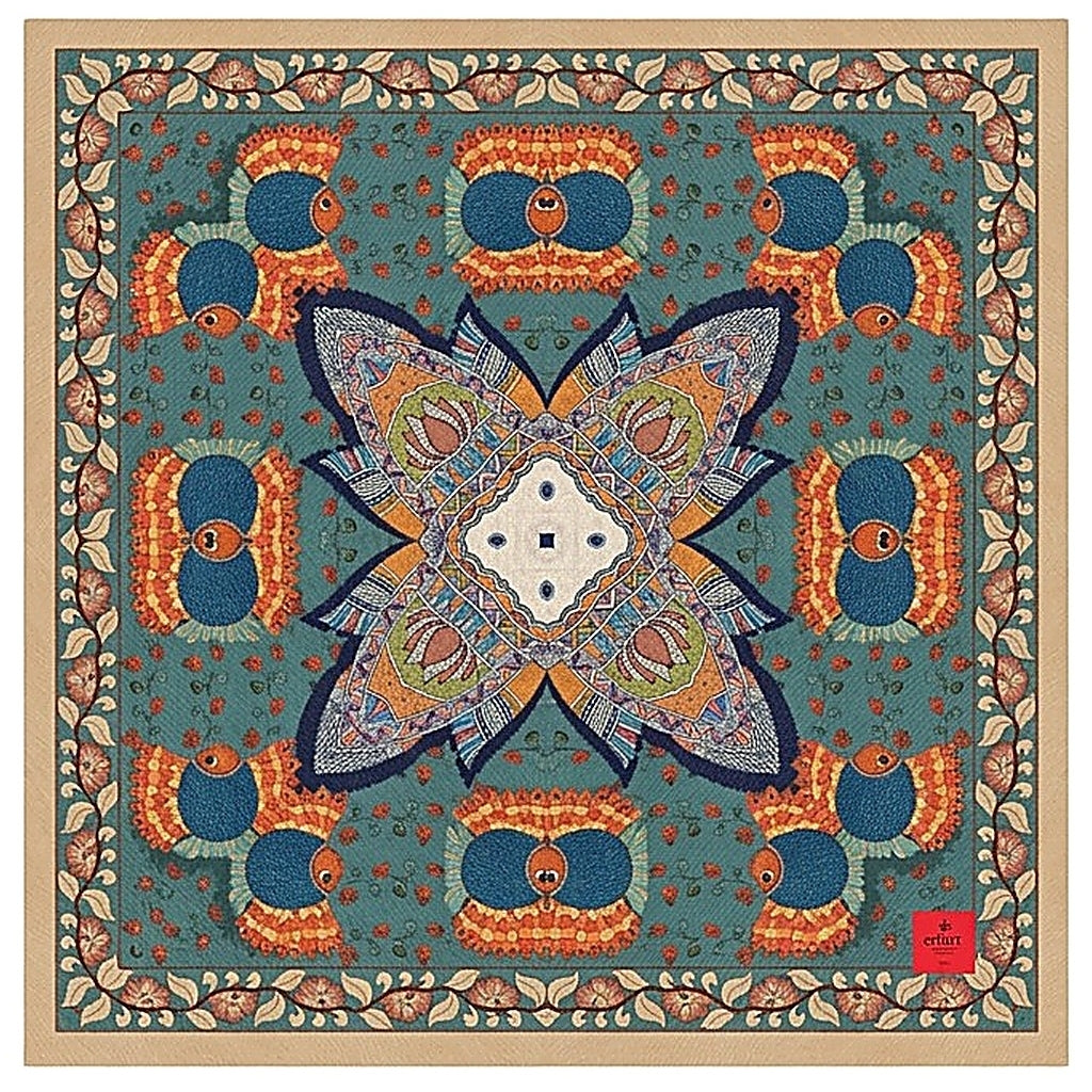 Geometric Paisley Sik Camel