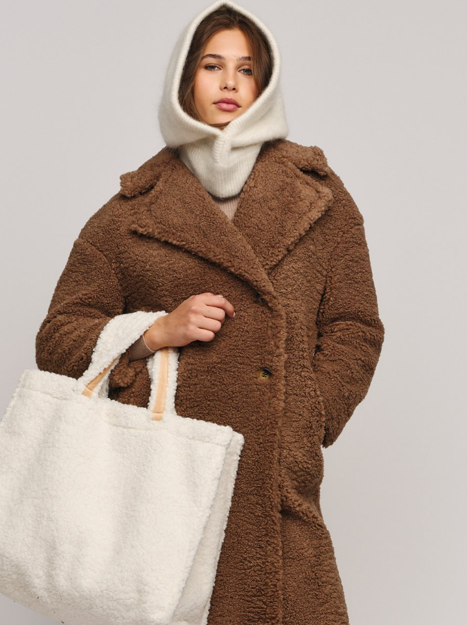 Kajsa Chunky Balaclava Bright White