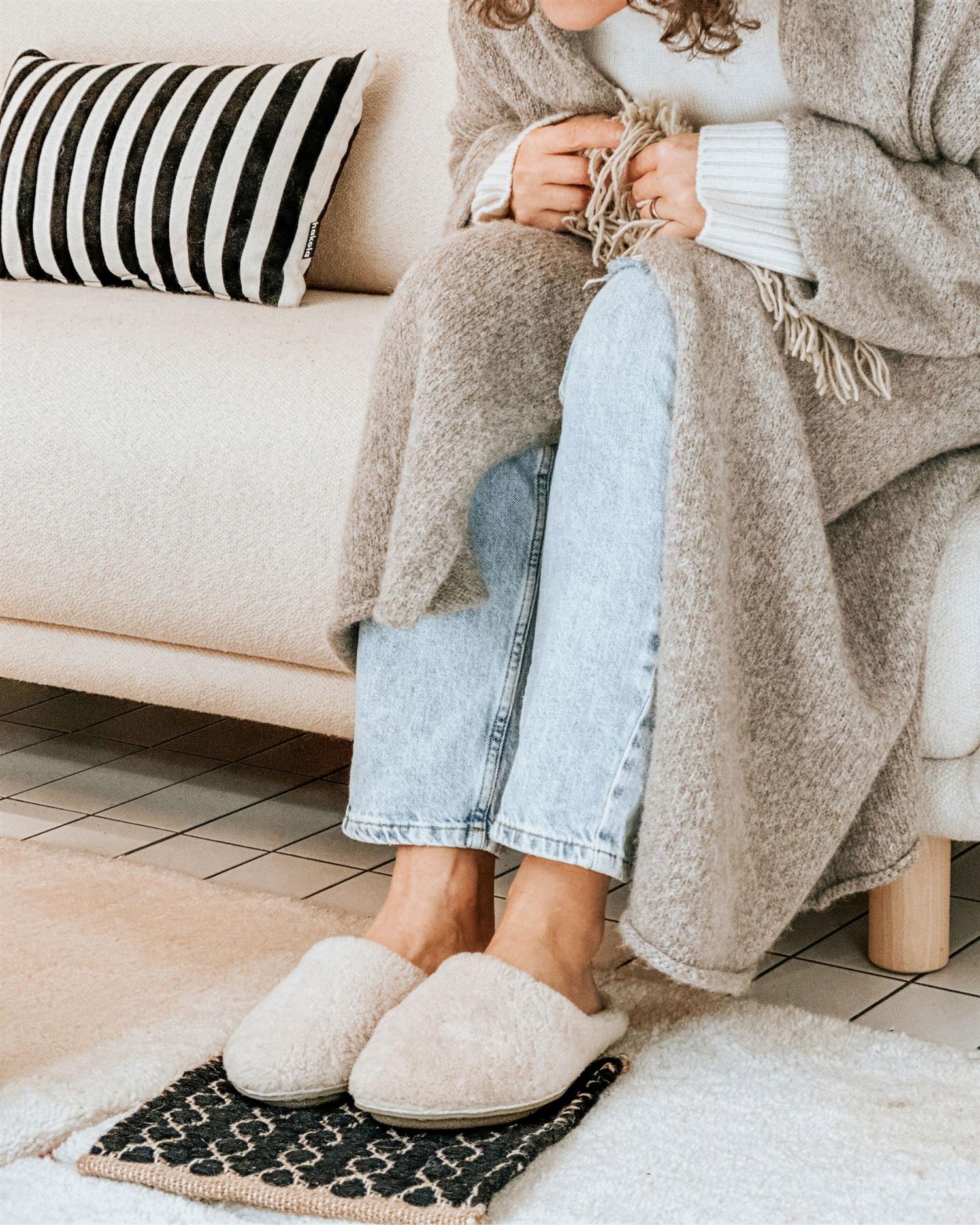 Viba Roma Shearling Natural white