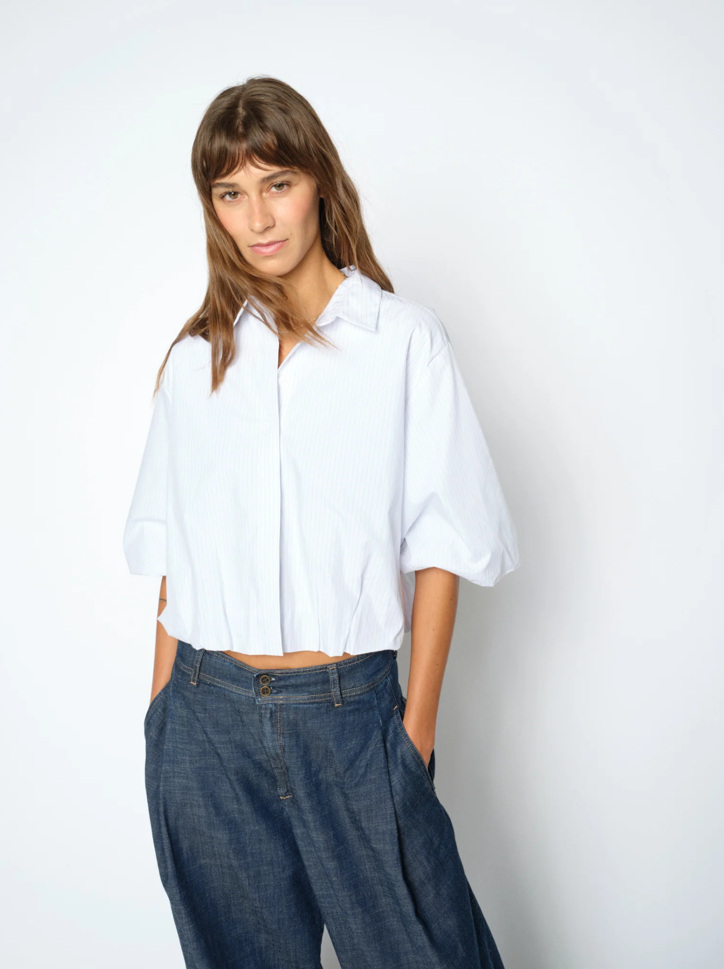 Mmmaxime Nylah Shirt Bright White
