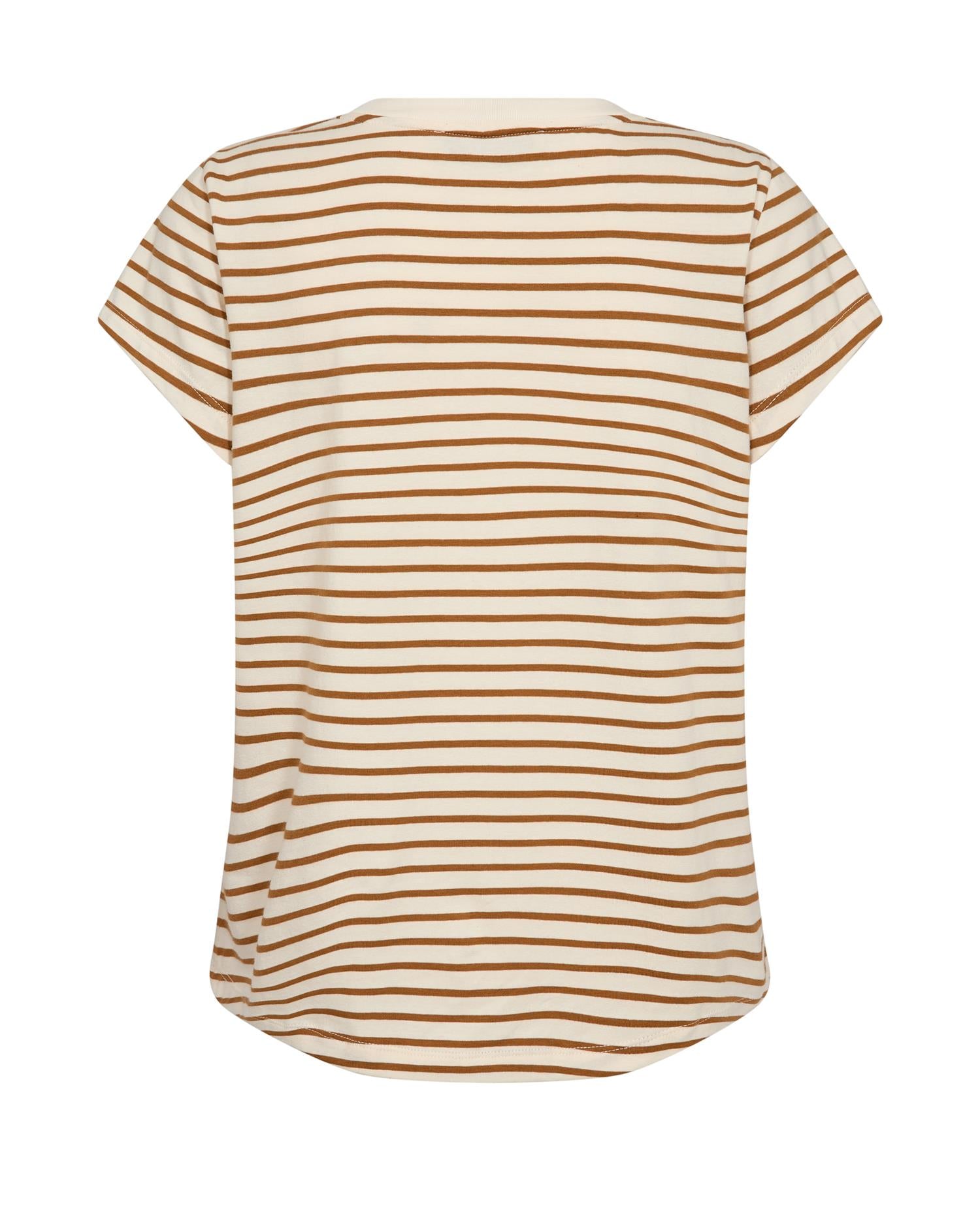 Mmkala V-Ssstripe Tee Petrified Oak