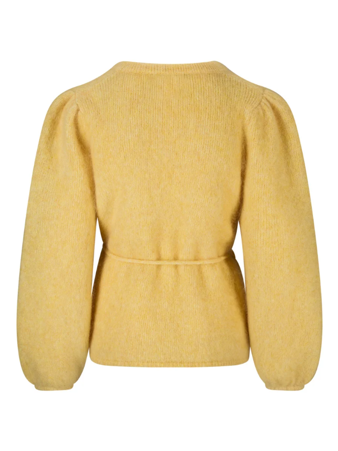 Fredrikke chunky cardigan Yellow