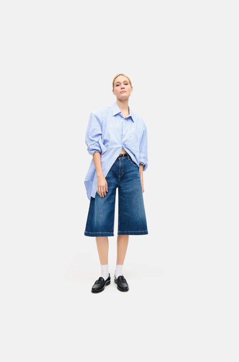 Palazzo Bermuda Salty Dark Fade