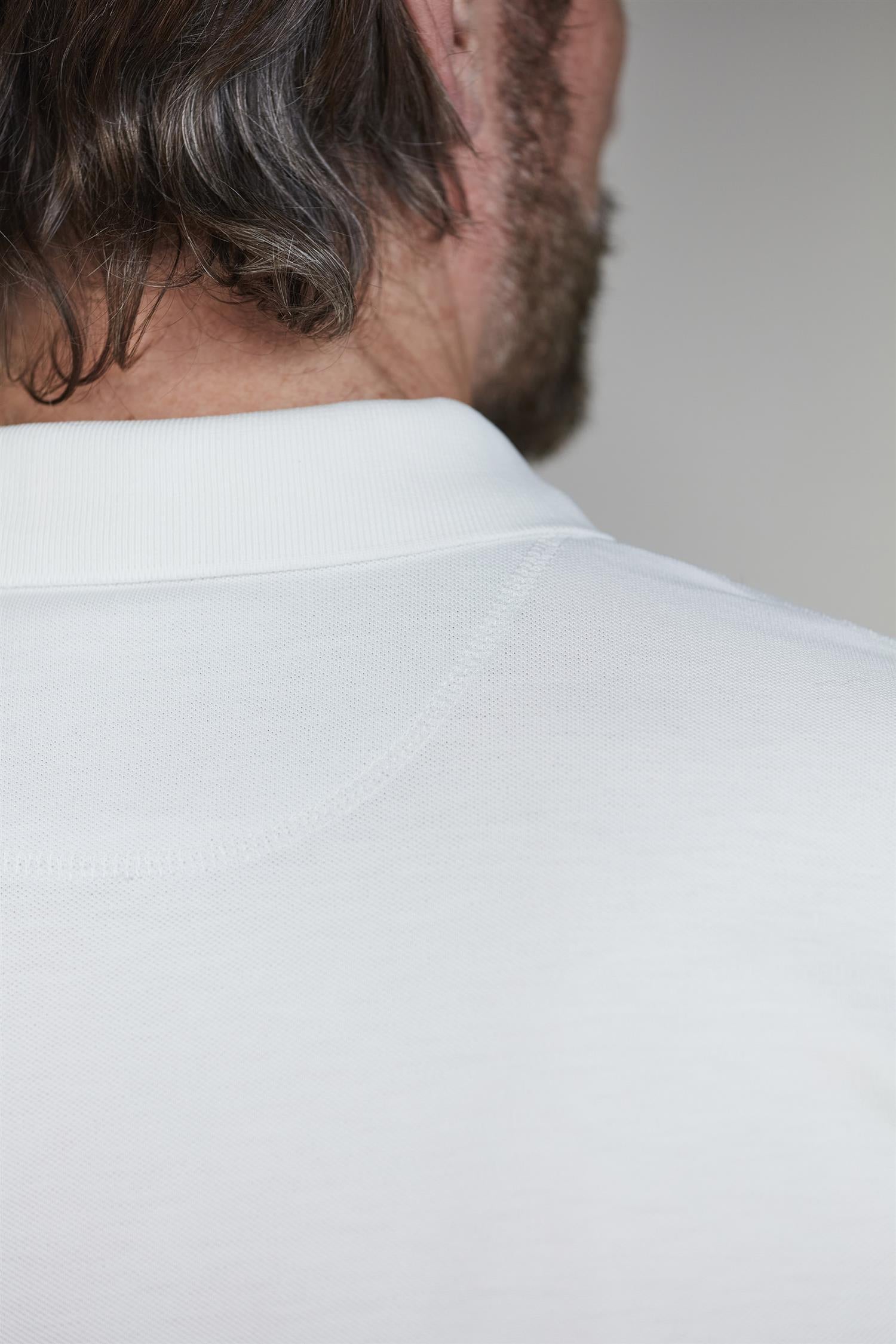 Rough Style Polo White