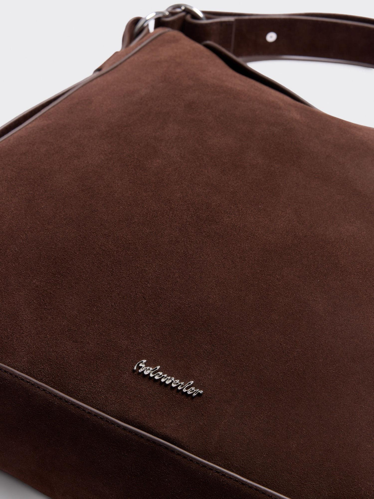 Bud Slouchy Suede Tote Bag Brown