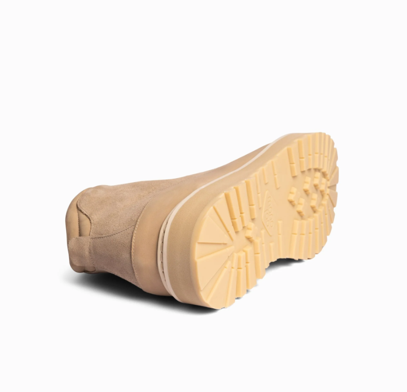 Core Cap Suede M Dark Beige