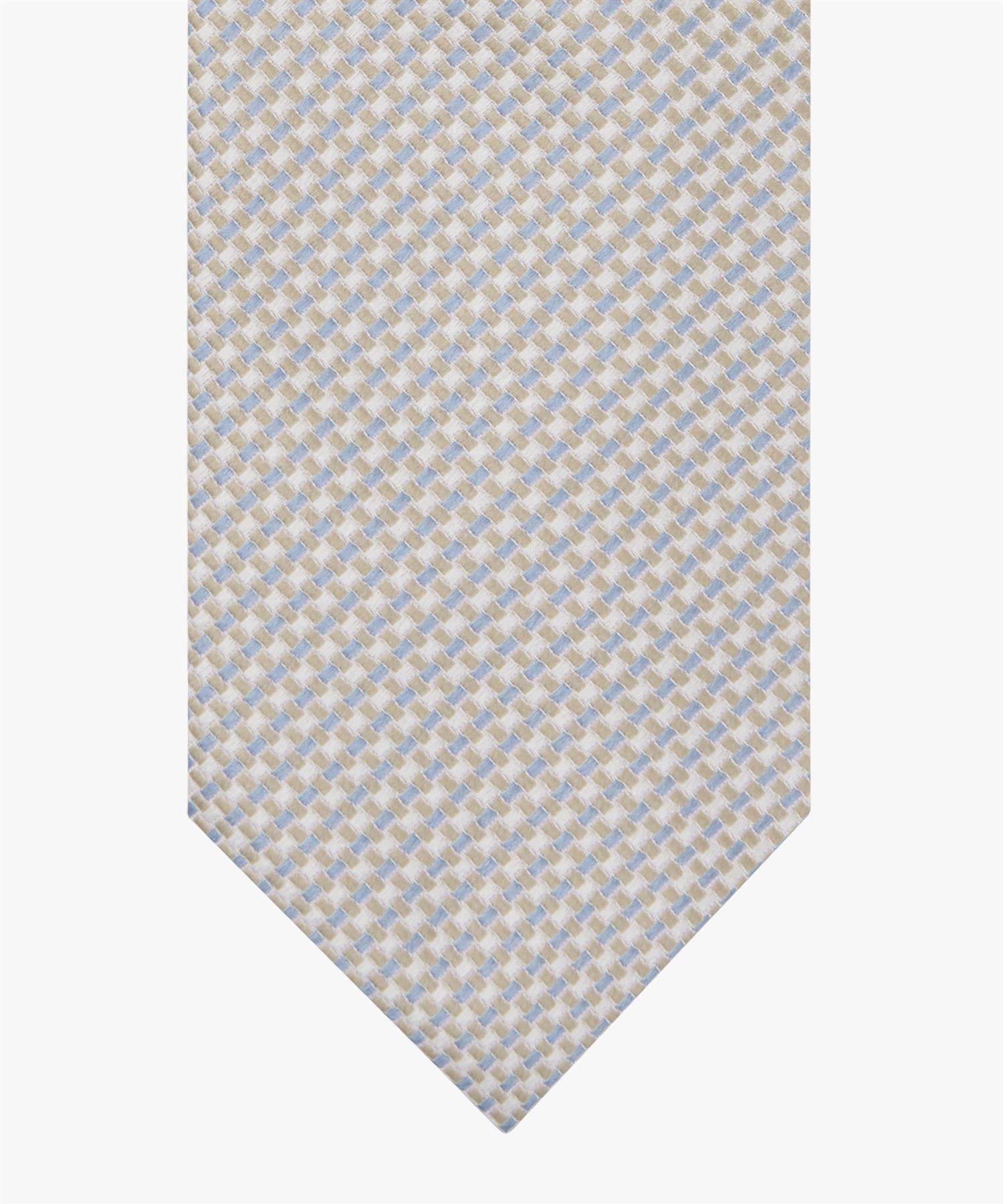 Tie Silk Faux Uni Sand