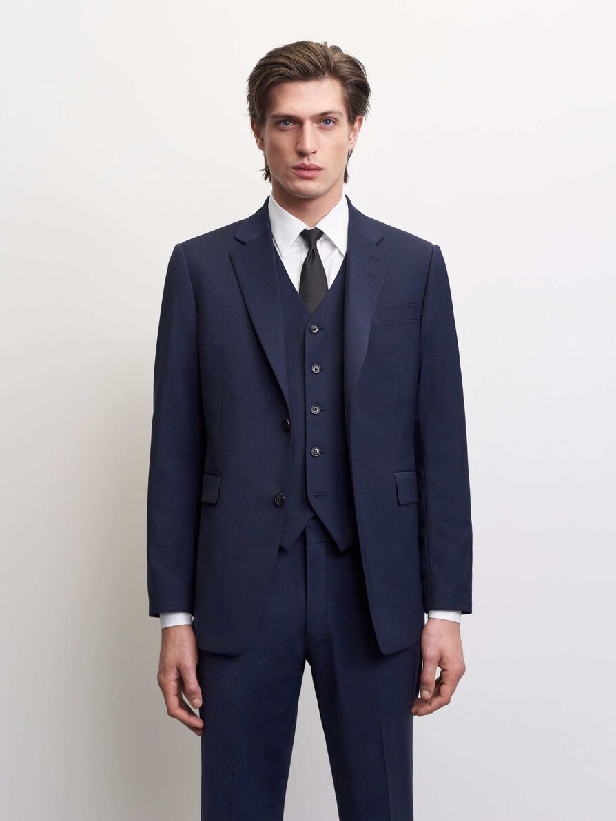 WAYDE WAISTCOAT Royal Blue