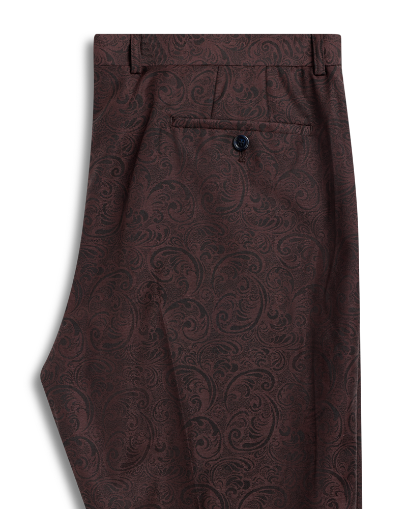 Paisley Pant Purple