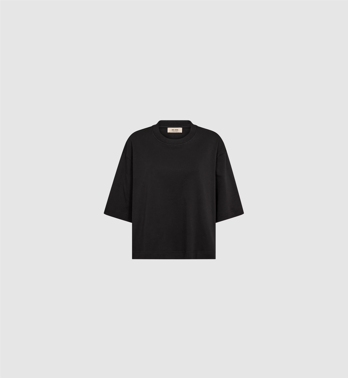 Mmnatalie O-Ssboxy Tee Black