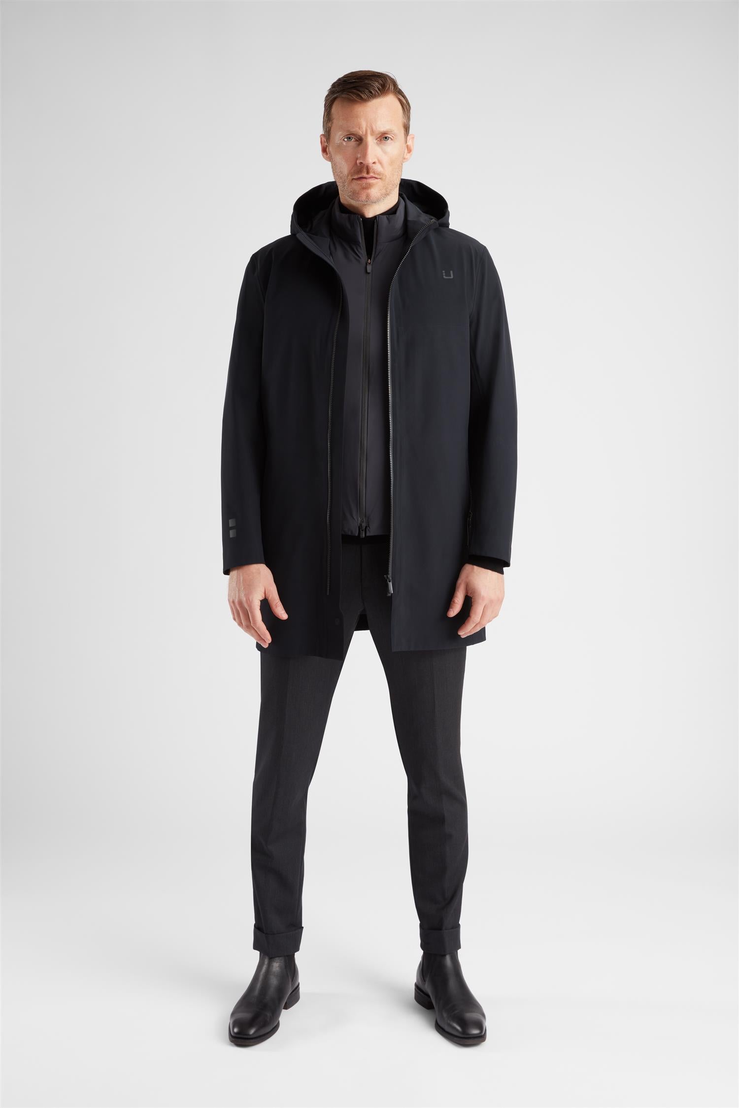 EX3 DELTA COAT BLACK NIGHT