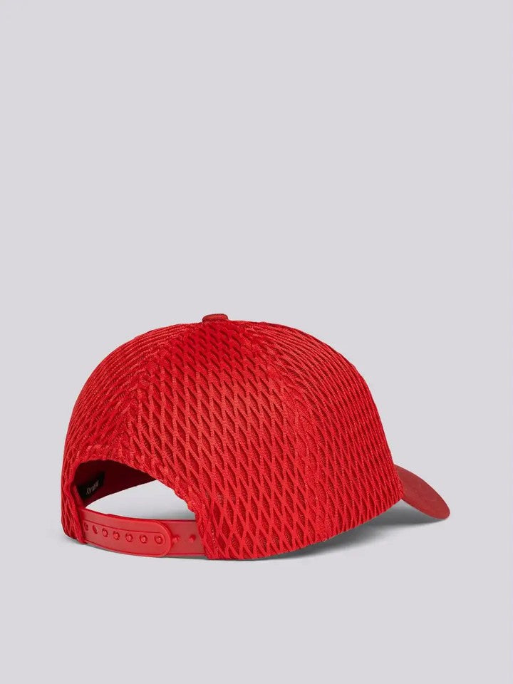 Cap With Maxi Patch Scarlet Sage