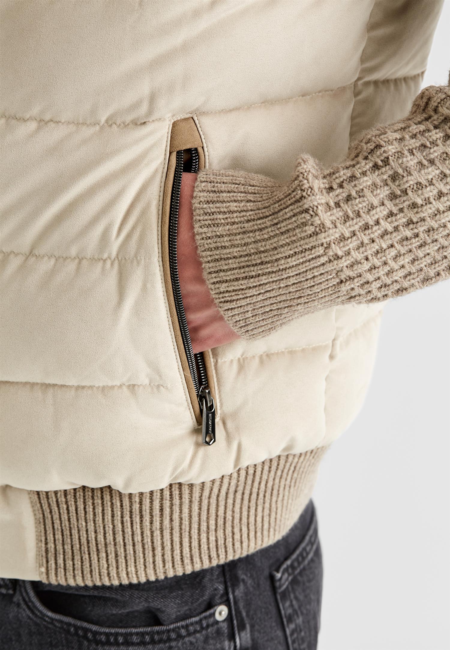 MS Dean Hybrid Jacket - Sand