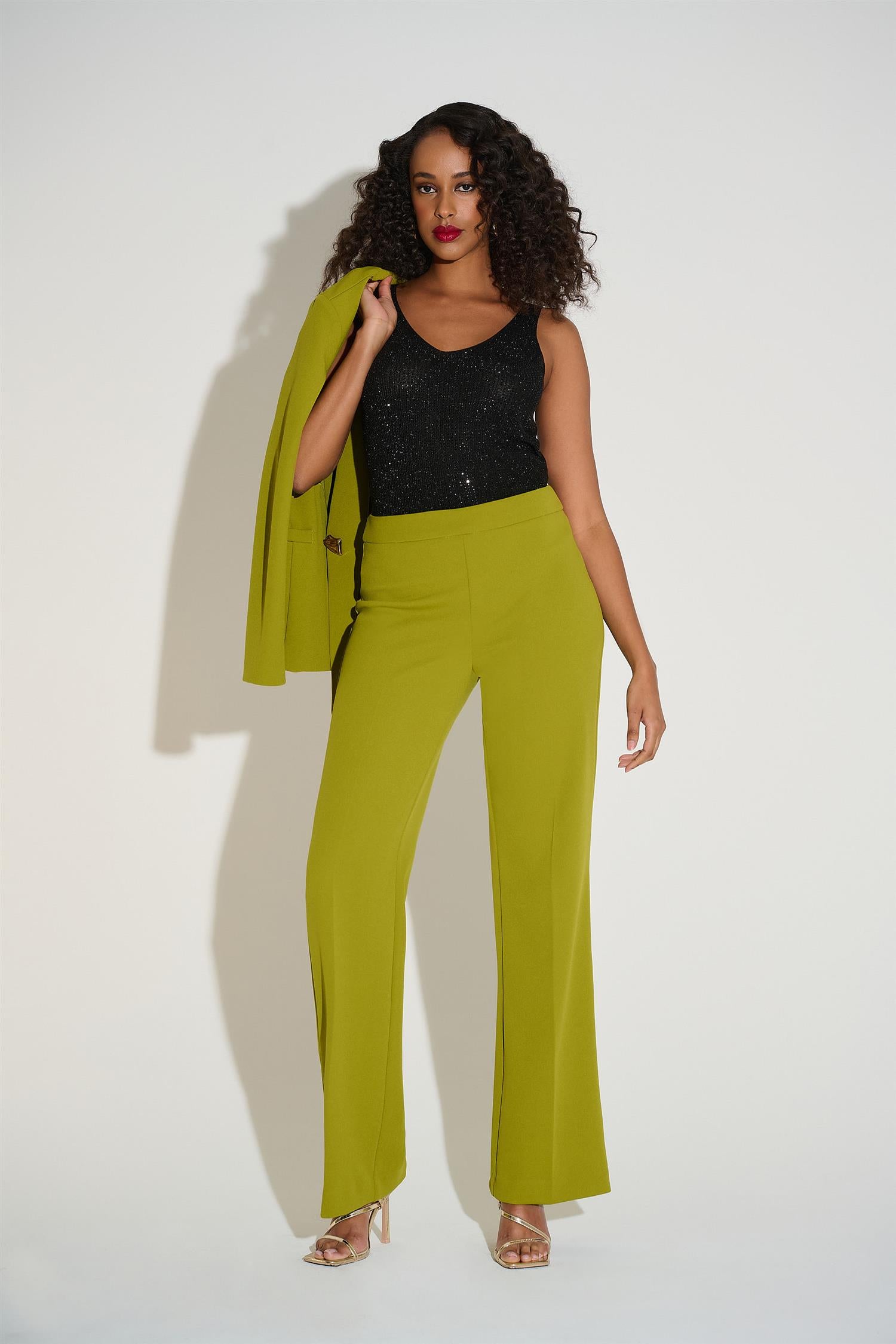 Metallic Knitted Camisole black