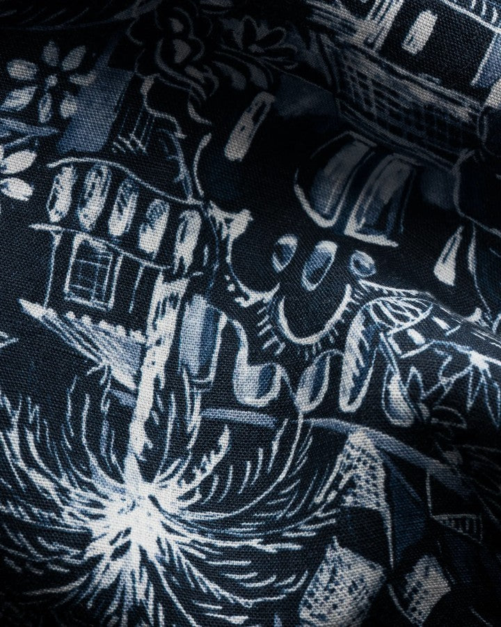 FLORAL GAUDI GARDEN PRINT SLIMFIT