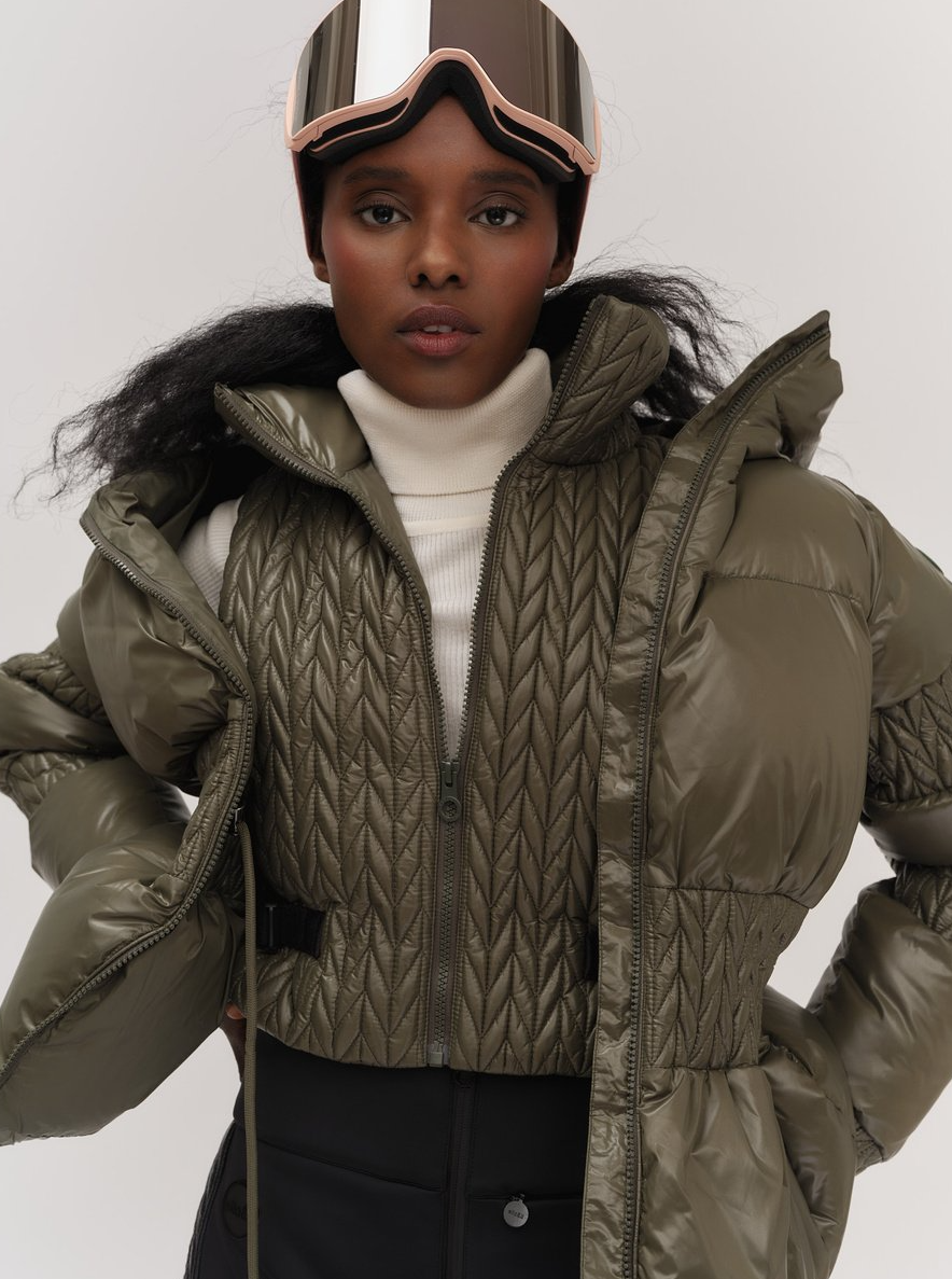 Zeta Down Jacket Forest Green
