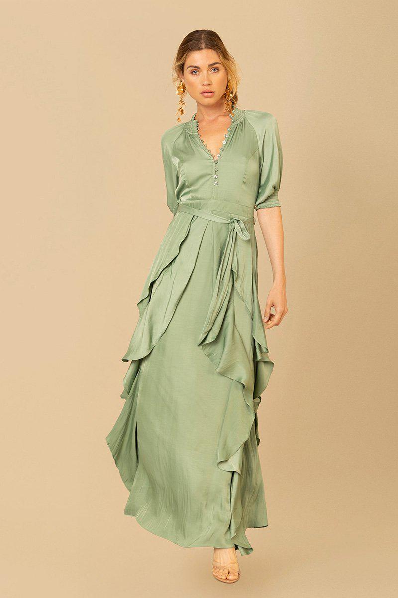 Clare Dress - Green